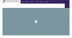 Desktop Screenshot of navpadsteel.com